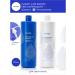 concept Moisturizing shampoo and air conditioning + dispensers