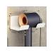 Holder for a hairdryer without drilling CV B-black-3pcs - Buy Online on GoSupps.com
