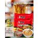 Chinese noodles of quick -cooking with beef flavor