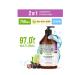 Synergetic hair shampoo 2v1 Extrashiga 750ml - Buy Online on GoSupps.com