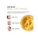 Mask with 24k gold anti -aging centers 3pcs - Buy Online on GoSupps.com