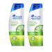 Head & Shoulders Detox shampoo against dandruff 300 ml 2 pcs