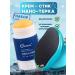 Pumice stone for heels Set 2 in 1 cream-fist and nano grater