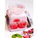Body scrub with raspberry extract