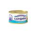 ULTRAMARINE canned fish Natural sardine (with butter) 6 pcs x 240 g - Buy Online on GoSupps.com