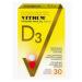 Home medicine cabinet Vitrum Vitamin D3 Max table 220 mg x30pcs