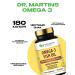 Dr Martin's Omega 3 fish oil 1200 mg + 900 mg 180 capsules