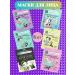 Clean line Facial fabric mask set + detox 6 pcs