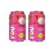 YOU Sokom -containing Lichi drink 330 ml 2 pcs