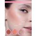 Evangelina May Palette 3 in 1 blush highlighter sculptor - Buy Online on GoSupps.com
