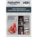 AlphaPet Wet food for cats and cats chicken 80 g x 15 pcs - Buy Online on GoSupps.com