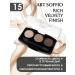 ART SOFFIO Eye Shadows Soffio Masters 15 Fashion Brown - Buy Online on GoSupps.com