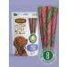 Country delicacies The treat for dogs "brush our teeth" rolls with a duck 8pcs