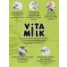 VITA MILK Shower gel cherries coconut grapefruit 3 pcs - Buy Online on GoSupps.com