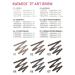 TF Cosmetics Eyebrow pencil automatic Art Brow 04 6 pieces - Buy Online on GoSupps.com
