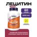 Lecithin 1200 mg 100 capsules of dietary supplement to imagine cholesterol