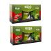 KEJOfoods Set Tea+Cup (Green 25 Pack+Black 25 Pack) 2 pcs