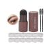 Eyebrow set of dark brown - Buy Online on GoSupps.com