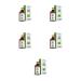 Mirrolla Shampoo against dandruff with zinc pyricon 150ml 5 pcs