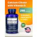 Life extension Calcium Citrate with vitamin D 200 caps - Buy Online on GoSupps.com