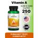 Swanson USA Vitamin A IU (3.000 g RAE) 250 capsules - Buy Online on GoSupps.com