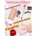 OTWOO Voskov gel and eyebrow fixer 2B1 01 (gray-brown)+sponge
