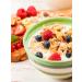 WOW Muesli baked for weight loss with banana + with raspberries 350gh2 - Buy Online on GoSupps.com