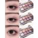 NeoBeauty Palette of shadows for the eyelids of nude with sparkles - Buy Online on GoSupps.com