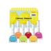 Bandi Collection of color varnishes Ultra Nature Lemon Shower 6 pcs