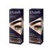 Studio Professional Cream-painting for eyebrows and eyelashes black 2 packages