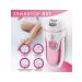 Female epilator to remove hair multifunctional