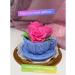 Milovsem Handmade soap bouquet of roses in a cup
