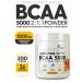 Optimum System BCAA 5000 2 1 1 200 grams BCAA BCA amino acids strawberries