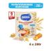 Nestle Porridge milk honey and apricot from 9 months. 200g 6 pcs