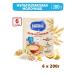 Nestle Porridge milk pear and peach from 6 months. 200g 6 pcs