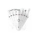 Female epalator 7 in 1 for bikini and armpits with nozzles