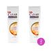 Clear shampoo for hair feminine against dandruff 400ml 2 pcs