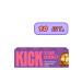 Kick A bar with raisins and prunes in chocolate 45g. - 10 pcs