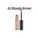 ESSENCE lash and brow Eyebrow mascara 01 light brown