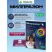 KRKA Milprazon table. 2x16 mg 40 mg for adult cats