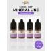 Hanafy A set of mineral pigments for the permanent 4pcs Hanafi 5ml