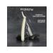 Shavette straight razor without blade white silver 2 pcs. - Buy Online on GoSupps.com