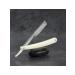 Shavette straight razor without blade white silver 2 pcs. - Buy Online on GoSupps.com