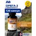 Lysi Fox Omega-3 (50 mg) with vit. D (1000 IU) caps. 150 mg 120 sh ...