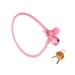 Creative cookies puppy steel cable pink cable