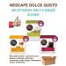 Nescafe Dolce Gusto Capsules for coffee machine NDG_LM+Cappuccino+Americano