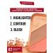 Rimmel Palette for contouring highlighter sculptor blush tone 002