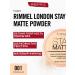 rimmel Facial powder Stay matting compact tone 001 transparent