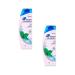 Head&Shoulders Shampoo 2 in 1 against dandruff menthol 400 ml - 2 pieces