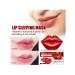 Lip mask with cherry jelly